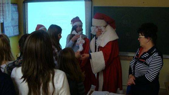 Grafika #32: Wizyta Św. Mikołaja