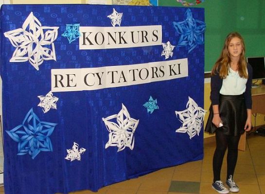 Grafika #2: Szkolny Konkurs Recytatorski