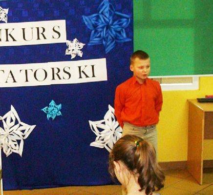 Grafika #6: Szkolny Konkurs Recytatorski