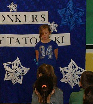 Grafika #7: Szkolny Konkurs Recytatorski