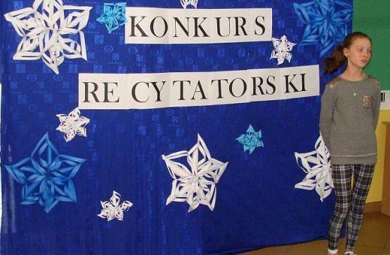 Grafika #9: Szkolny Konkurs Recytatorski