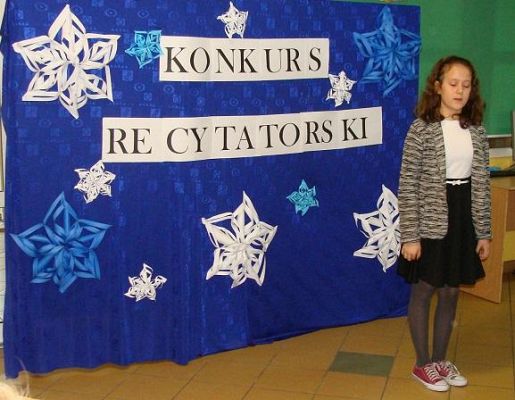 Grafika #10: Szkolny Konkurs Recytatorski