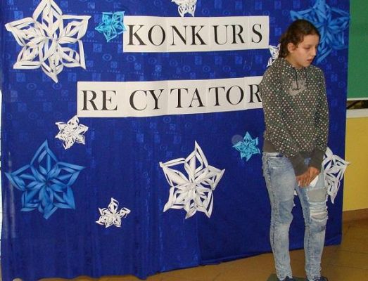 Grafika #12: Szkolny Konkurs Recytatorski