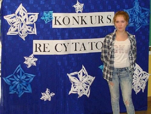 Grafika #18: Szkolny Konkurs Recytatorski