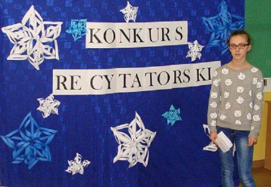 Grafika #19: Szkolny Konkurs Recytatorski