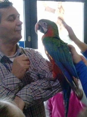 Grafika #34: Wycieczka kl. III i V do egzotycznego ZOO w Tuchlinie.