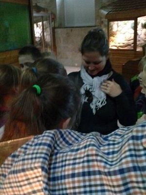 Grafika #50: Wycieczka kl. III i V do egzotycznego ZOO w Tuchlinie.