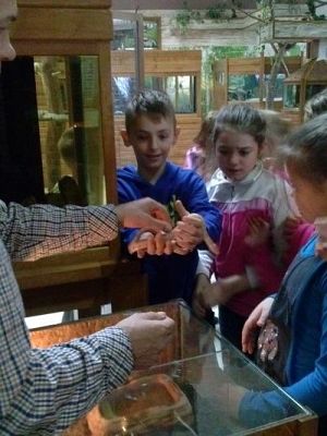 Grafika #57: Wycieczka kl. III i V do egzotycznego ZOO w Tuchlinie.