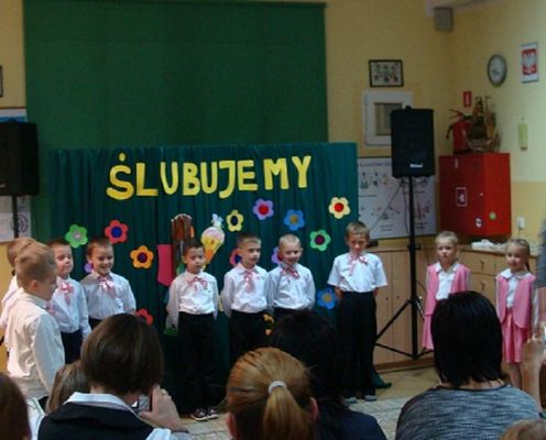  Grafika #1: Ślubowanie klasy I