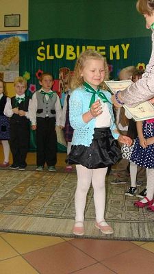  Grafika #50: Pasowanie na przedszkolaka