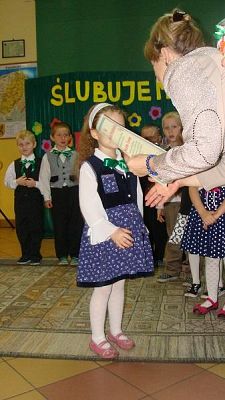  Grafika #51: Pasowanie na przedszkolaka