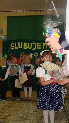  Grafika #54: Pasowanie na przedszkolaka