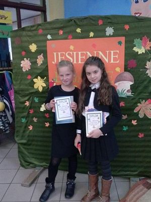 Grafika #1: Gminny Konkurs Recytatorski - Jesienne bajanie