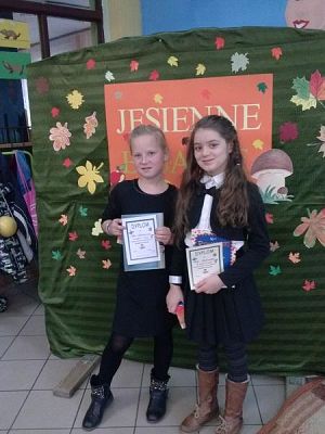 Grafika #0: Gminny Konkurs Recytatorski - Jesienne bajanie