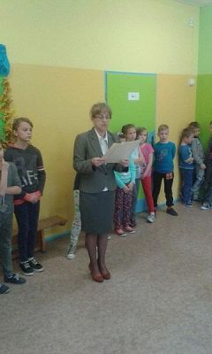 Grafika #9: Szkolny konkurs recytatorski - Jesienne Bajanie