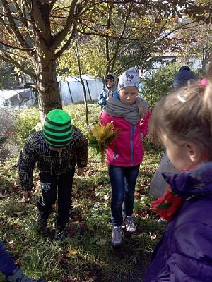 Grafika #2: Klasa III SP szuka jesieni