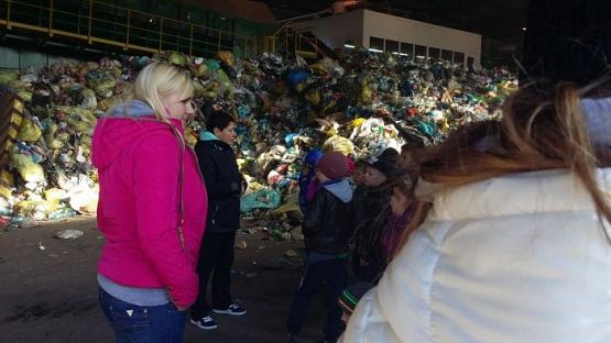 Grafika #6: Klasa II a, II b oraz III SP w Zakładzie Zagospodarowania Odpadów