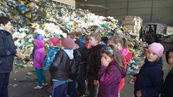 Grafika #7: Klasa II a, II b oraz III SP w Zakładzie Zagospodarowania Odpadów