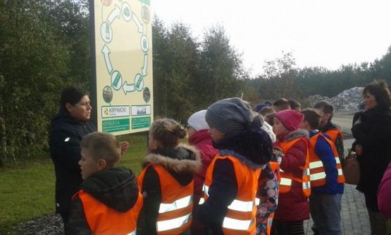 Grafika #12: Klasa II a, II b oraz III SP w Zakładzie Zagospodarowania Odpadów