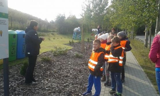 Grafika #18: Klasa II a, II b oraz III SP w Zakładzie Zagospodarowania Odpadów