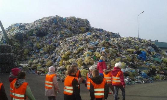 Grafika #20: Klasa II a, II b oraz III SP w Zakładzie Zagospodarowania Odpadów