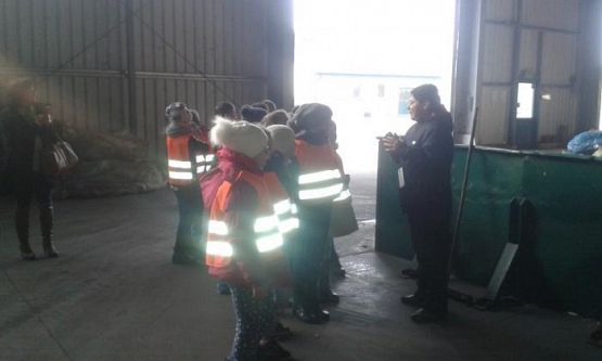 Grafika #23: Klasa II a, II b oraz III SP w Zakładzie Zagospodarowania Odpadów