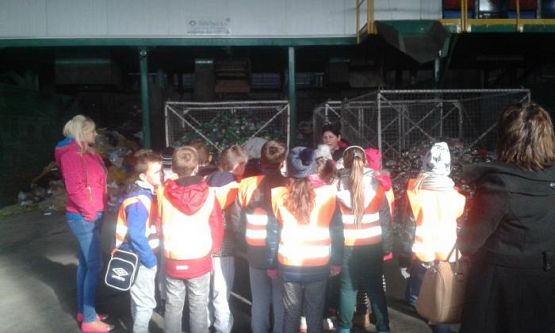 Grafika #24: Klasa II a, II b oraz III SP w Zakładzie Zagospodarowania Odpadów