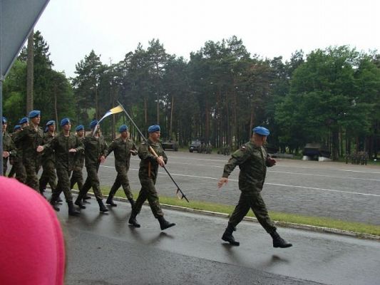 Grafika #0: Uczniowie klasy I a i II na wycieczce w Jednostce Wojskowej w Lęborku