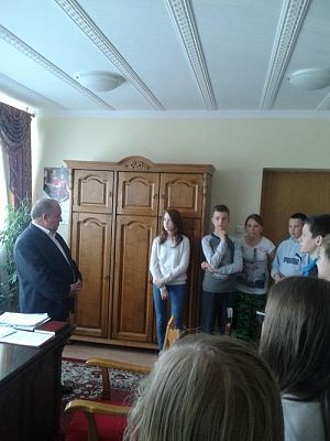  Grafika #2: Spotkanie klasy VI z Wójtem Gminy Nowa Wieś Lęborska