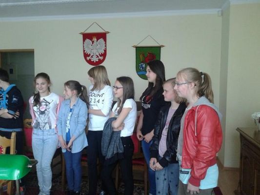  Grafika #5: Spotkanie klasy VI z Wójtem Gminy Nowa Wieś Lęborska