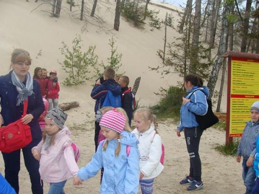 Grafika #1: Wycieczka do Słowińskiego Parku Narodowego