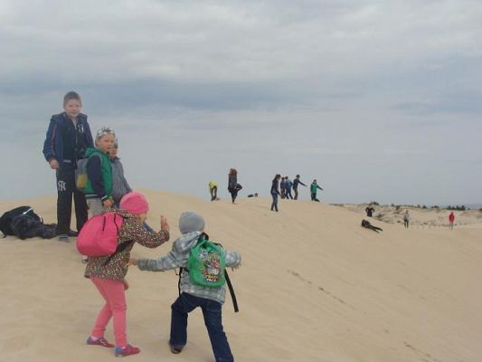 Grafika #8: Wycieczka do Słowińskiego Parku Narodowego