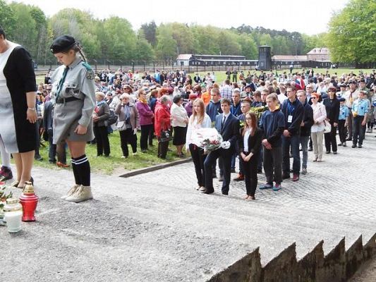  Grafika #2: 9 maja - Uroczystości w Sztutowie