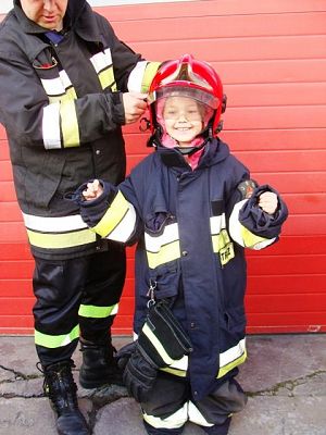 Grafika #3: WIZYTA U STRAŻAKÓW