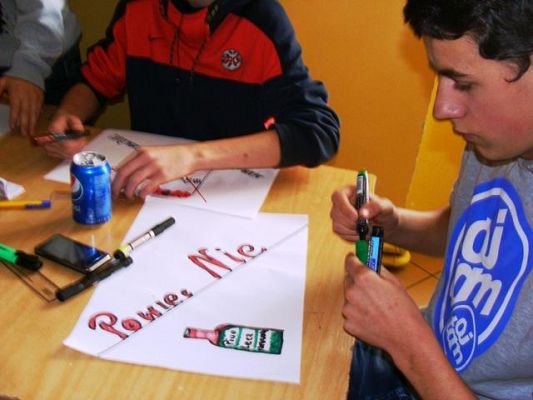 Grafika #2: Zajęcia profilaktyczne -''Piwo to też alkohol''