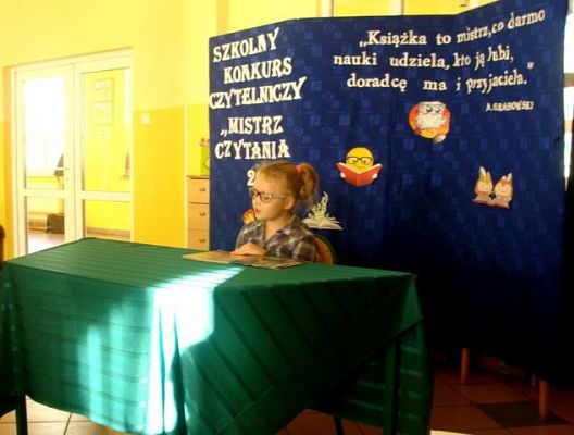 Grafika #2: Szkolny Konkurs Czytelniczy