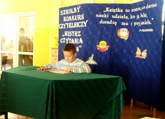 Grafika #3: Szkolny Konkurs Czytelniczy