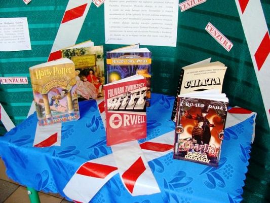  Grafika #1: Tydzień Książek Zakazanych 2014 r