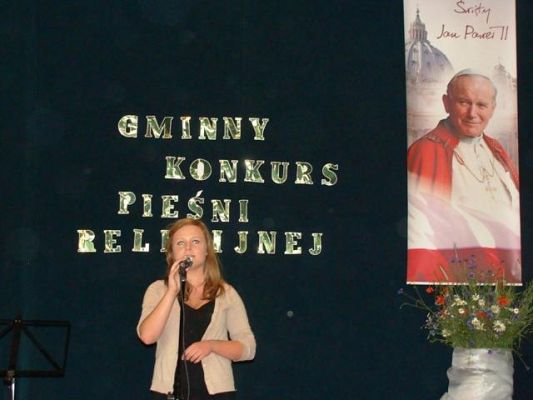 Grafika #2: Gminny Konkurs Piosenki Religijnej w Łebieniu