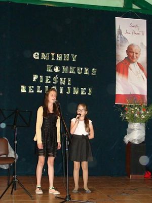 Grafika #4: Gminny Konkurs Piosenki Religijnej w Łebieniu