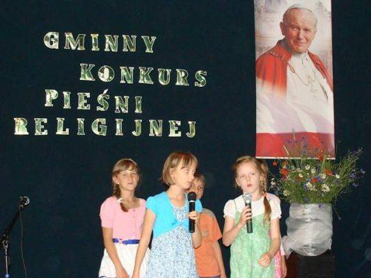 Grafika #6: Gminny Konkurs Piosenki Religijnej w Łebieniu