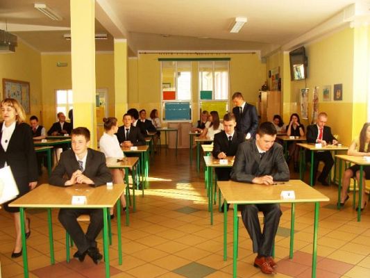 Grafika #1: Egzamin po gimnazjum