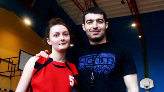 Grafika #8: Koszykówka dziewcząt - zawody gminne