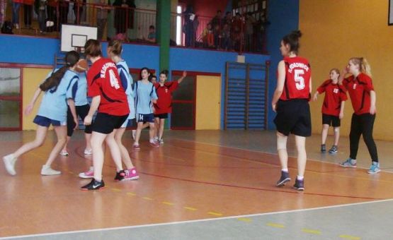 Grafika #3: Koszykówka dziewcząt - zawody gminne