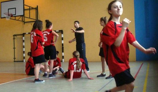 Grafika #6: Koszykówka dziewcząt - zawody gminne