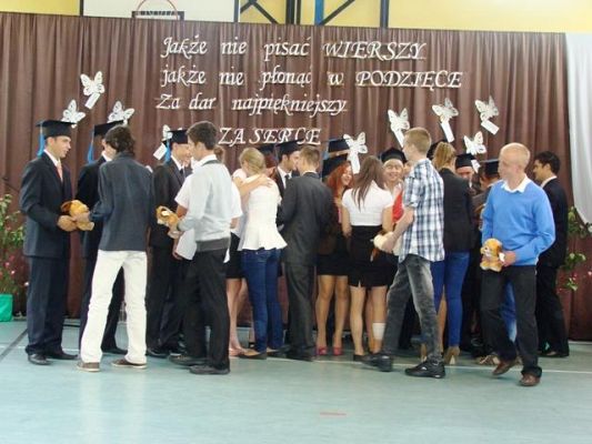  Grafika #12: Uroczyste zakończenie roku szkolnego 2012/2013- III Gimnazjum