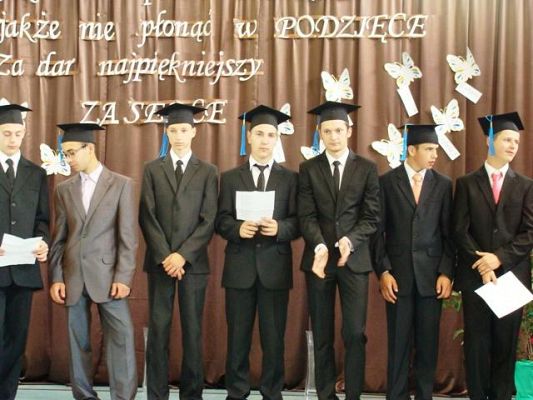  Grafika #6: Uroczyste zakończenie roku szkolnego 2012/2013- III Gimnazjum