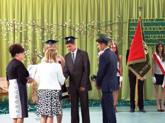  Grafika #16: Zakończenie gimnazjum VI 2014r.