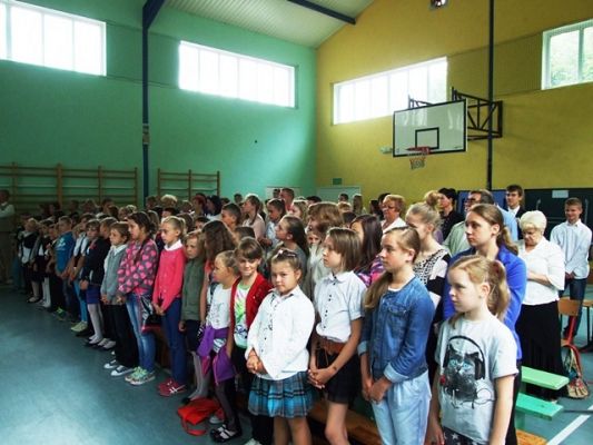  Grafika #7: Zakończenie gimnazjum VI 2014r.