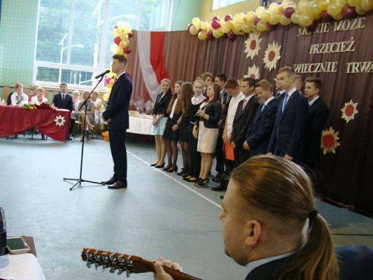  Grafika #33: Zakończenie roku szkol. 2014-2015 gimnazjum